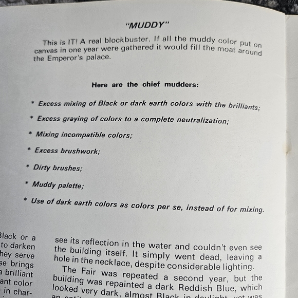 Common Faults in Oil Painting by Claude Parsons #125 Walter Foster How to VTG - Picture 2 of 16